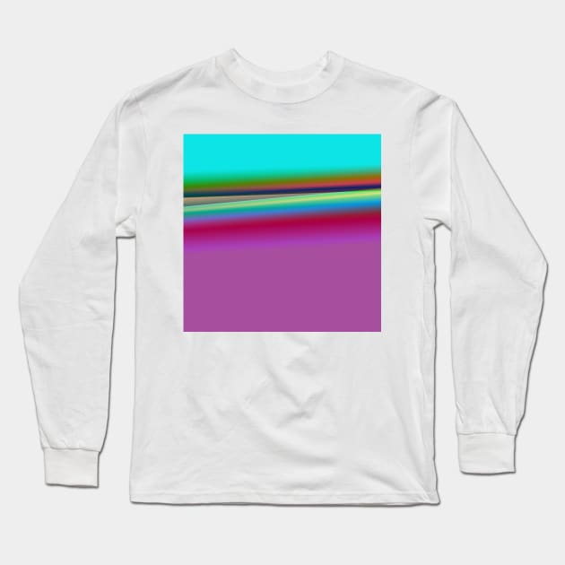 GREEN ORANGE BROWN BLUE TEXTURE ART Long Sleeve T-Shirt by Artistic_st